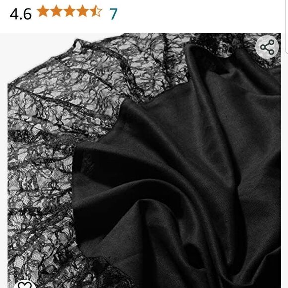 Arkfell Long Skirt for Women Double-Layer Lace Tassels Renaissance Victo… - Picture 9 of 10